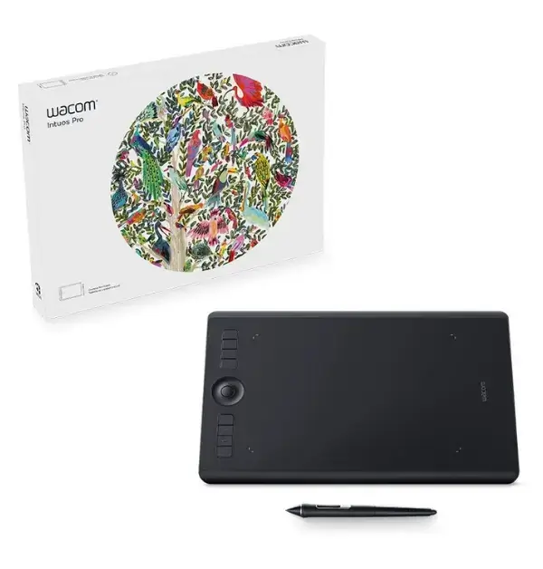 Wacom PTH660 Intuos Pro - Best Drawing Tablet For Adobe Creative Suite